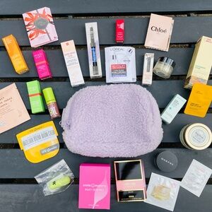 💗New 26 Bundle Deluxe and Trial Size Make-up, Skin care, Fragrance Samples💗